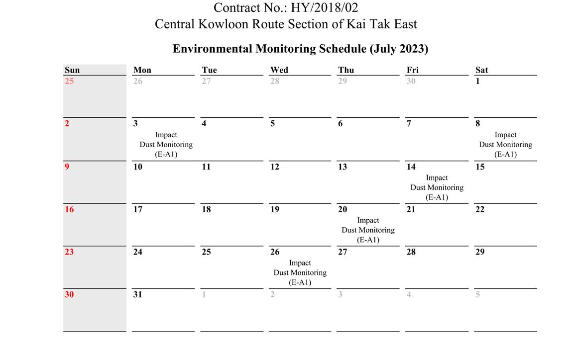A calendar with a number of days
Description automatically generated with medium confidence